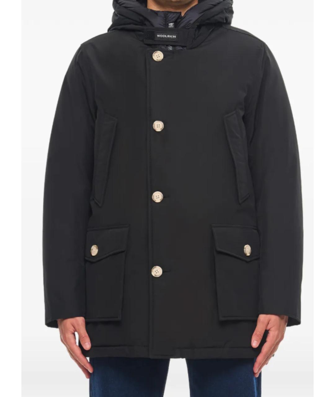 WOOLRICH Черная куртка, фото 2