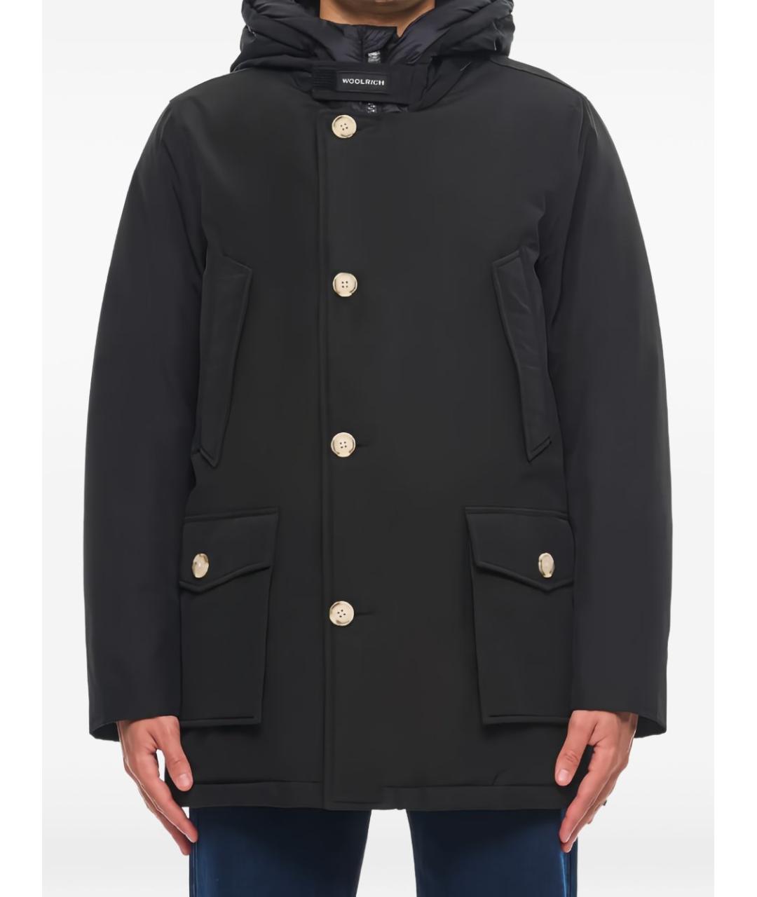 WOOLRICH Черная куртка, фото 4