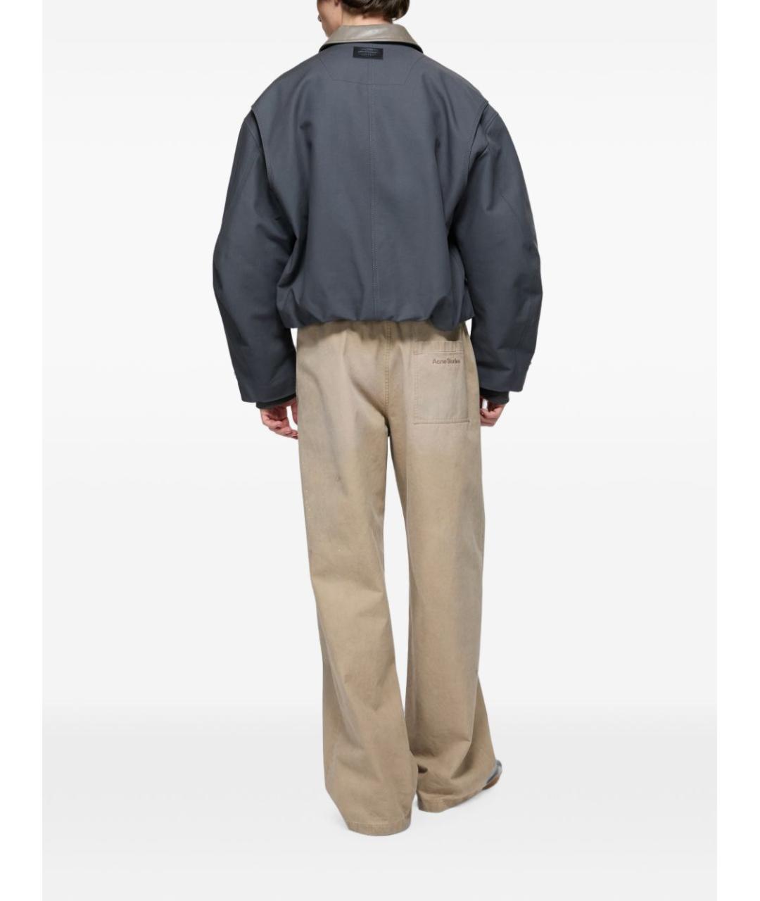 ACNE STUDIOS Серая полиэстеровая куртка, фото 6