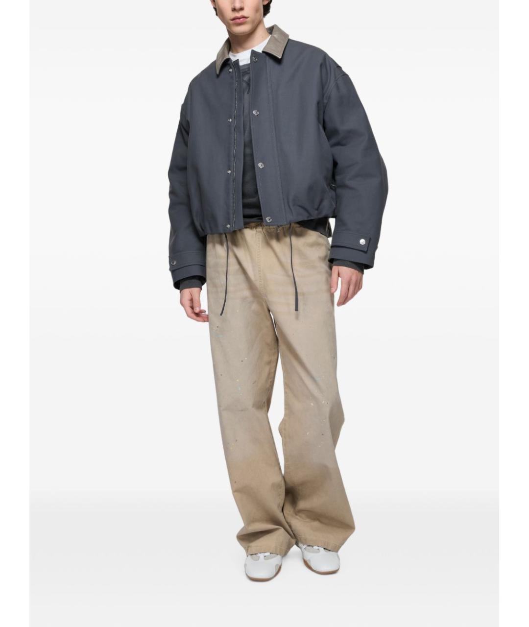 ACNE STUDIOS Серая полиэстеровая куртка, фото 2