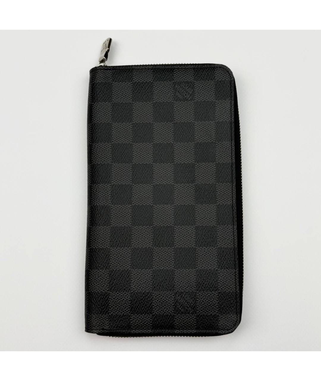 LOUIS VUITTON Черный кошелек, фото 5