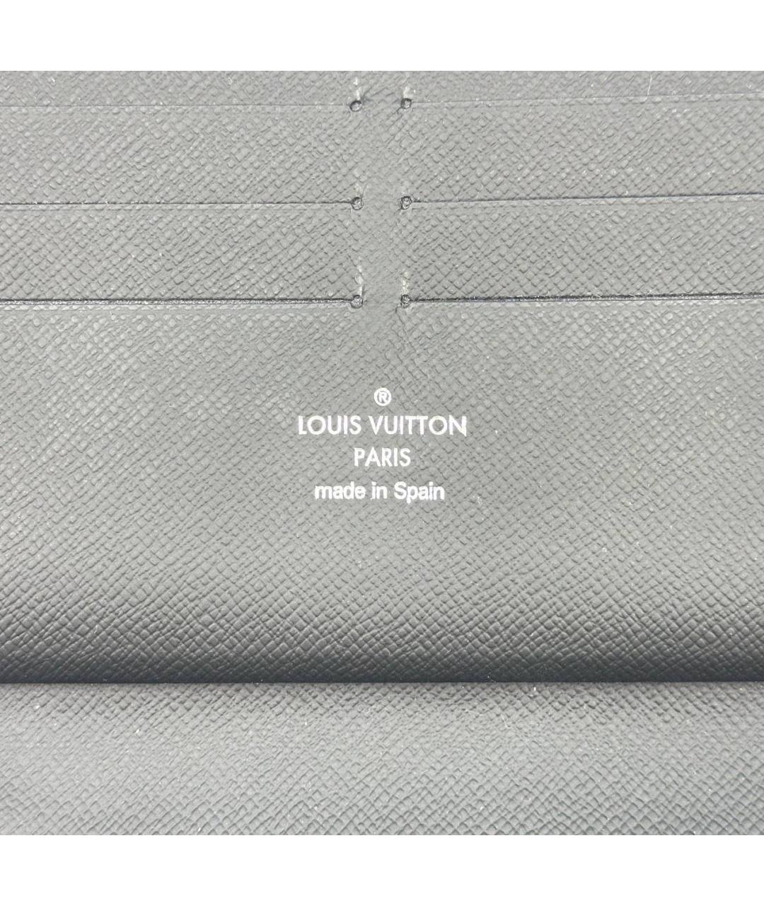 LOUIS VUITTON Черный кошелек, фото 4