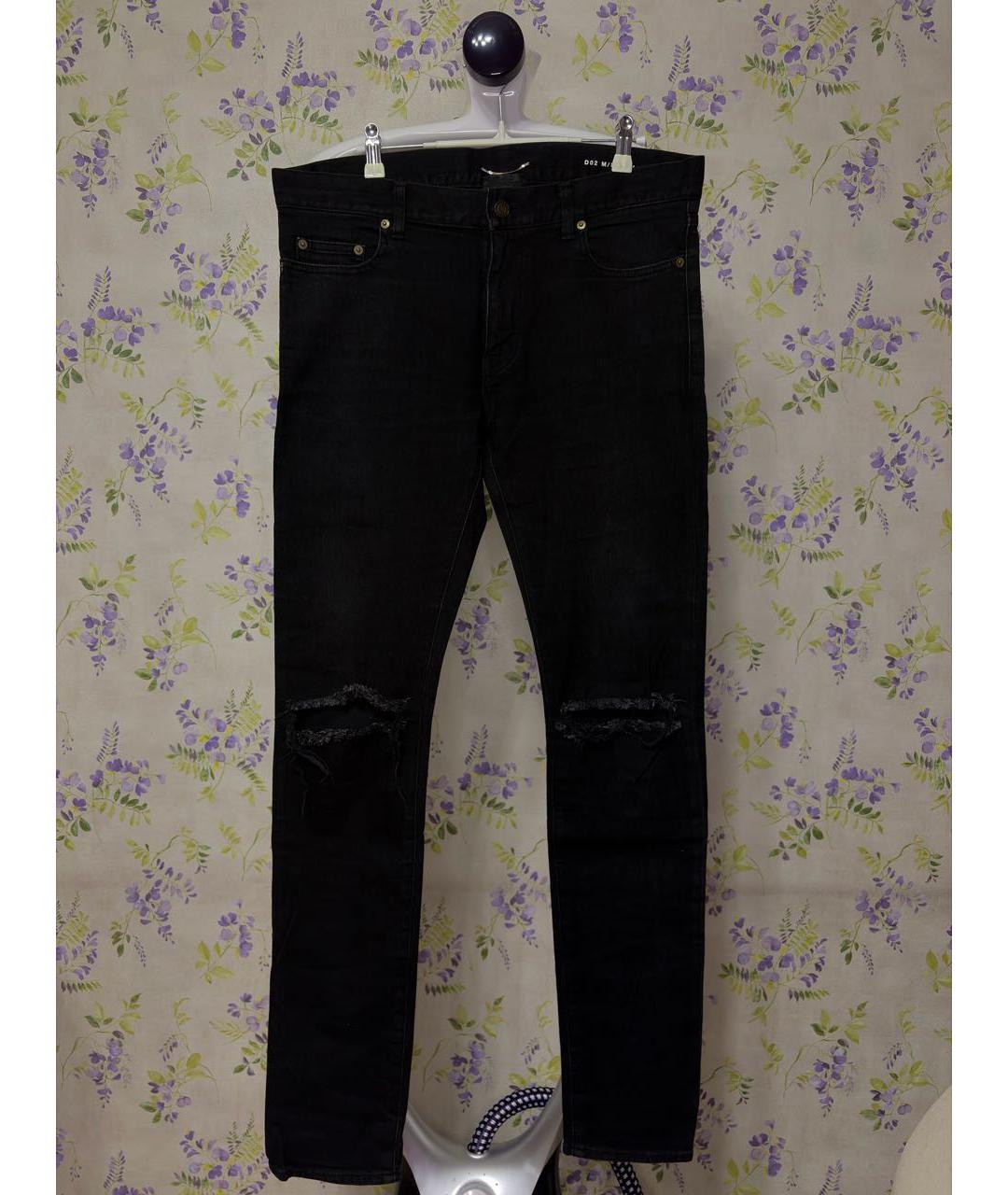 SAINT LAURENT Хлопковые джинсы, фото 9