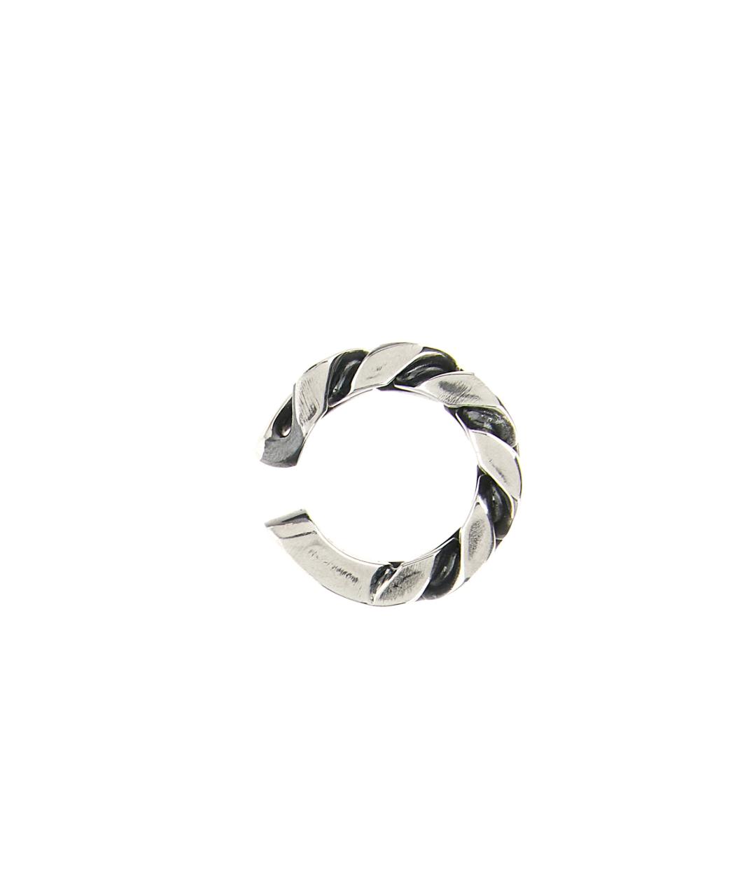 MM6 MAISON MARGIELA Серебряные металлические серьги, фото 3