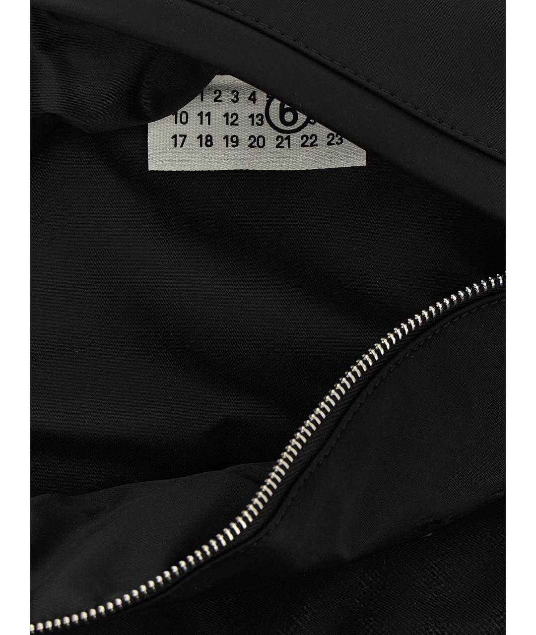 MM6 MAISON MARGIELA Черный синтетический рюкзак, фото 4
