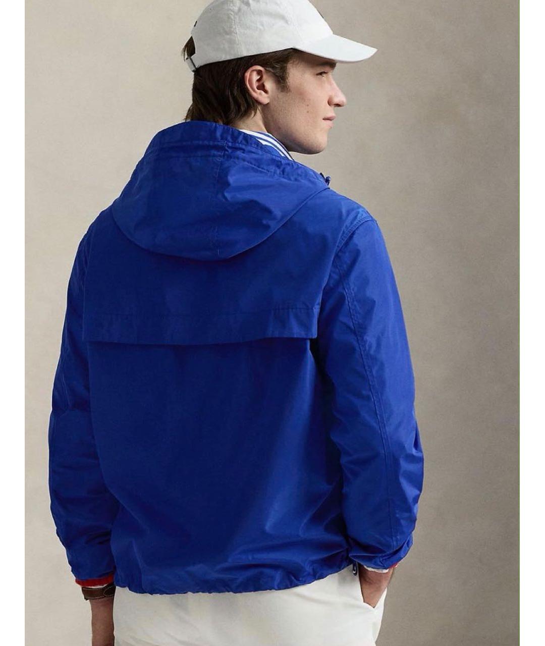 RALPH LAUREN Синяя нейлоновая куртка, фото 4