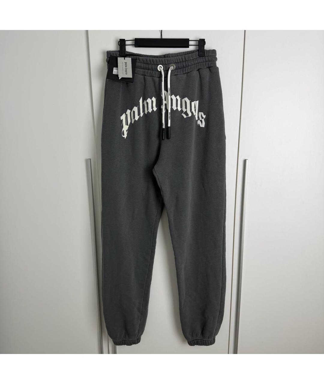PALM ANGELS Антрацитовые повседневные брюки, фото 4