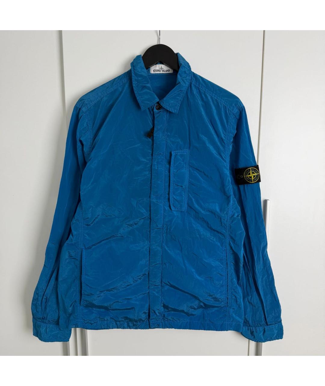STONE ISLAND Синяя куртка, фото 7
