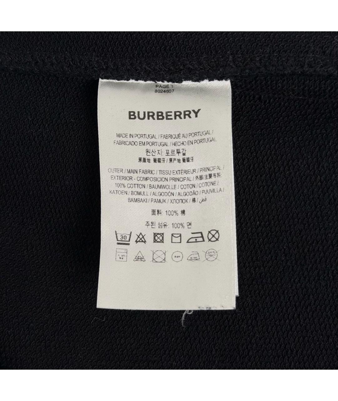 BURBERRY Черные повседневные брюки, фото 3