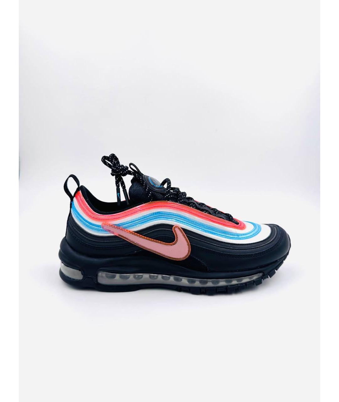 NIKE Мульти кожаные низкие кроссовки / кеды, фото 5
