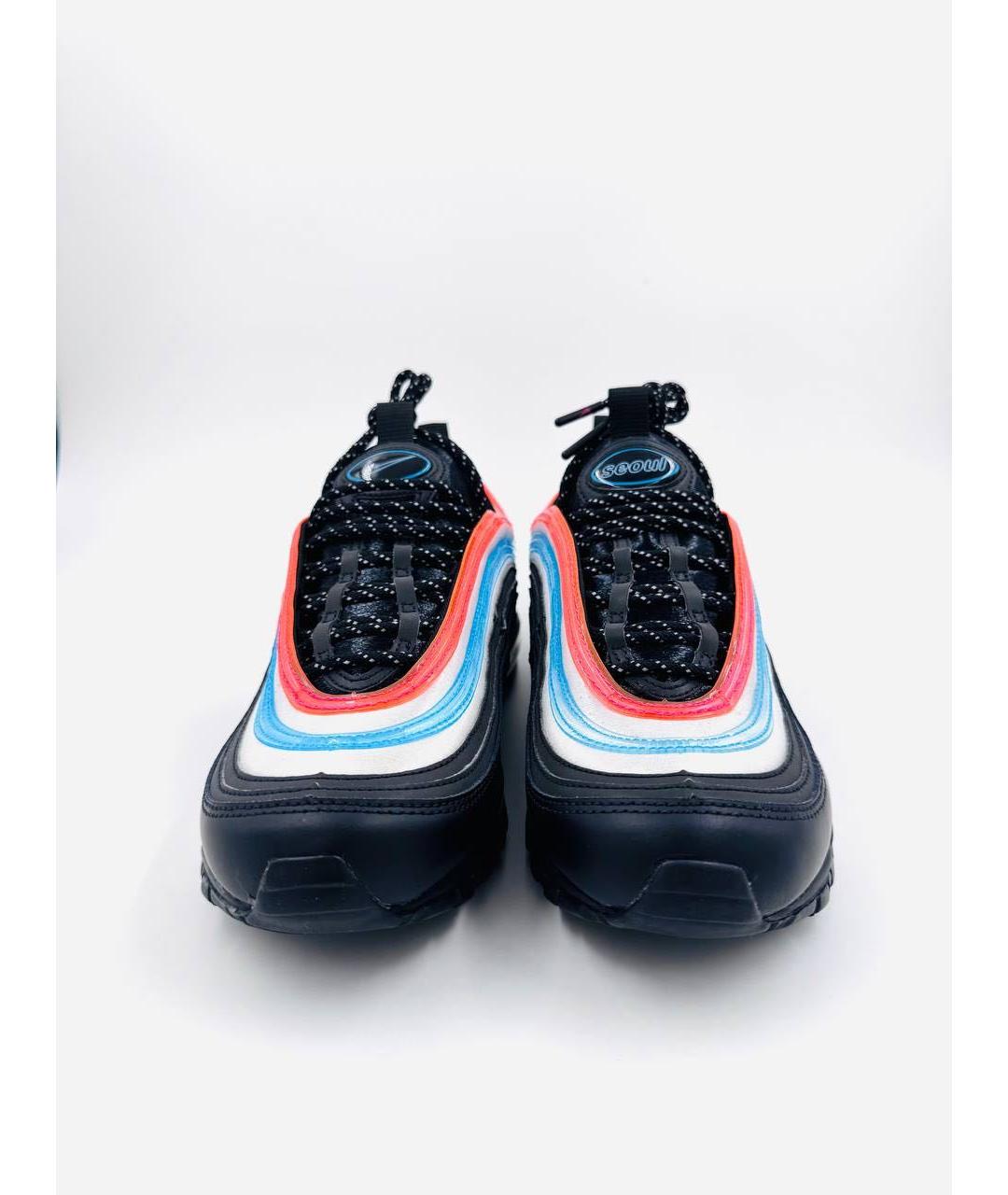 NIKE Мульти кожаные низкие кроссовки / кеды, фото 3