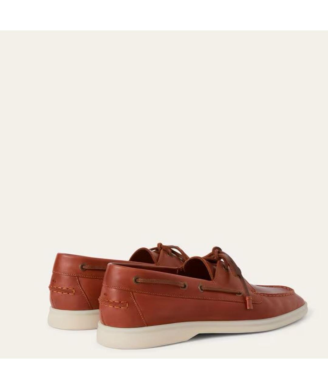 LORO PIANA Кожаные лоферы, фото 3