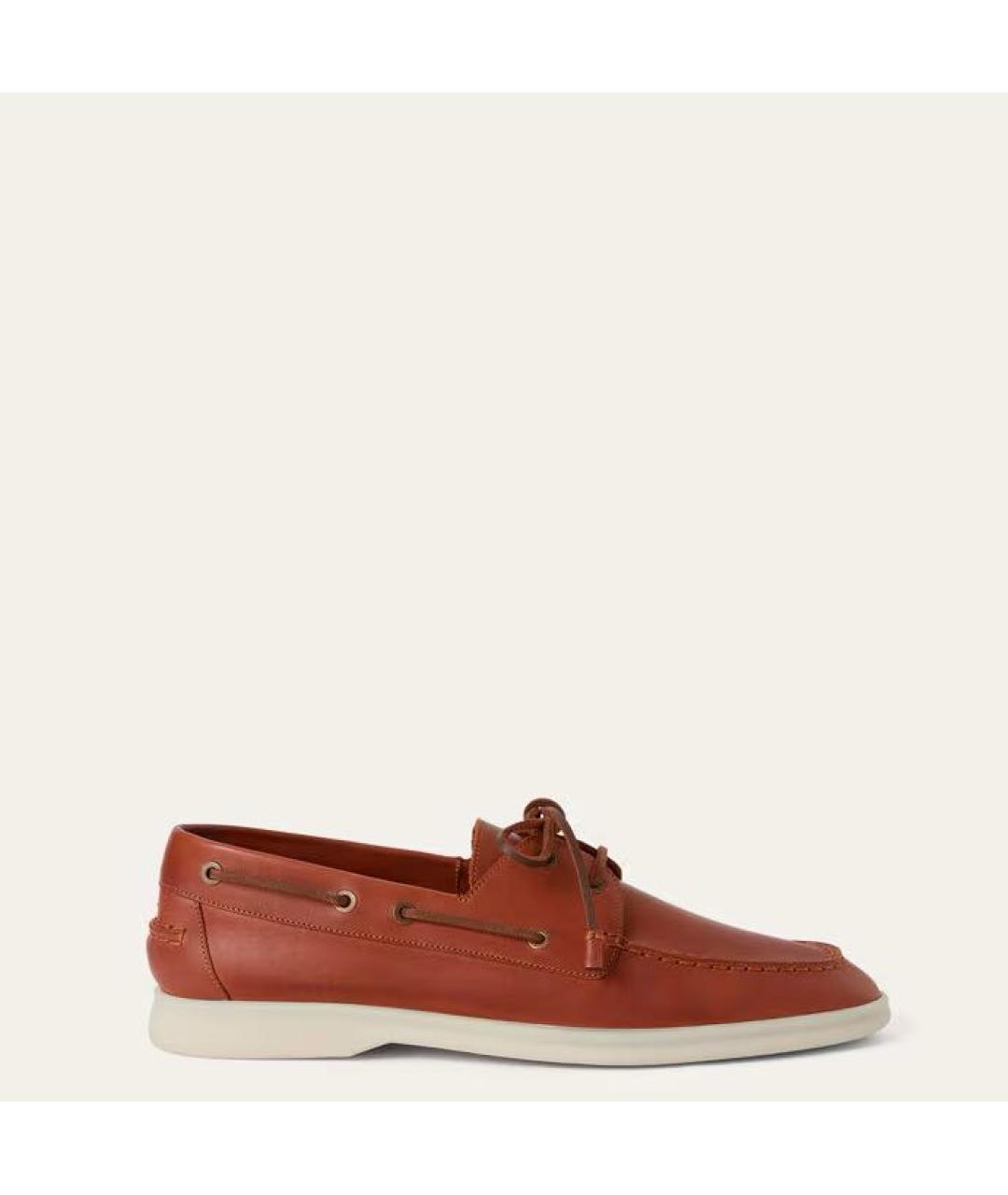 LORO PIANA Кожаные лоферы, фото 7
