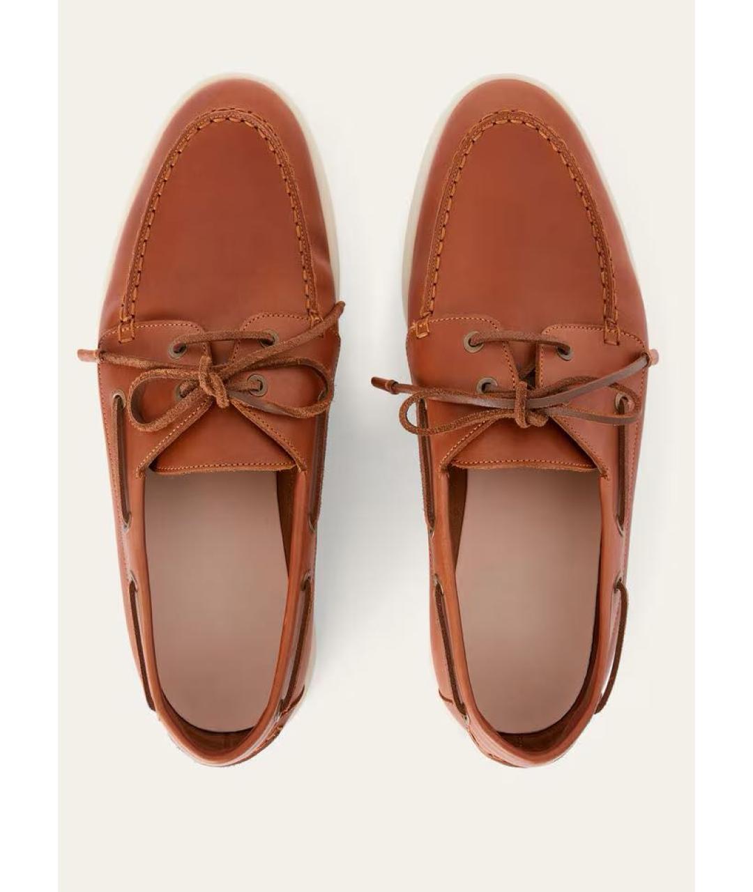 LORO PIANA Кожаные лоферы, фото 5