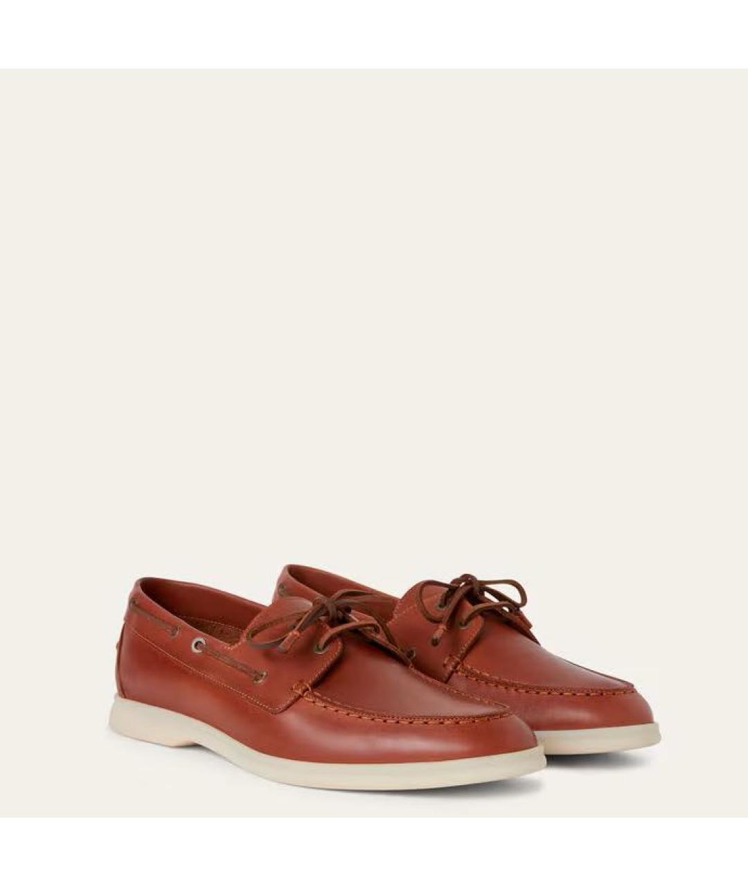 LORO PIANA Кожаные лоферы, фото 2