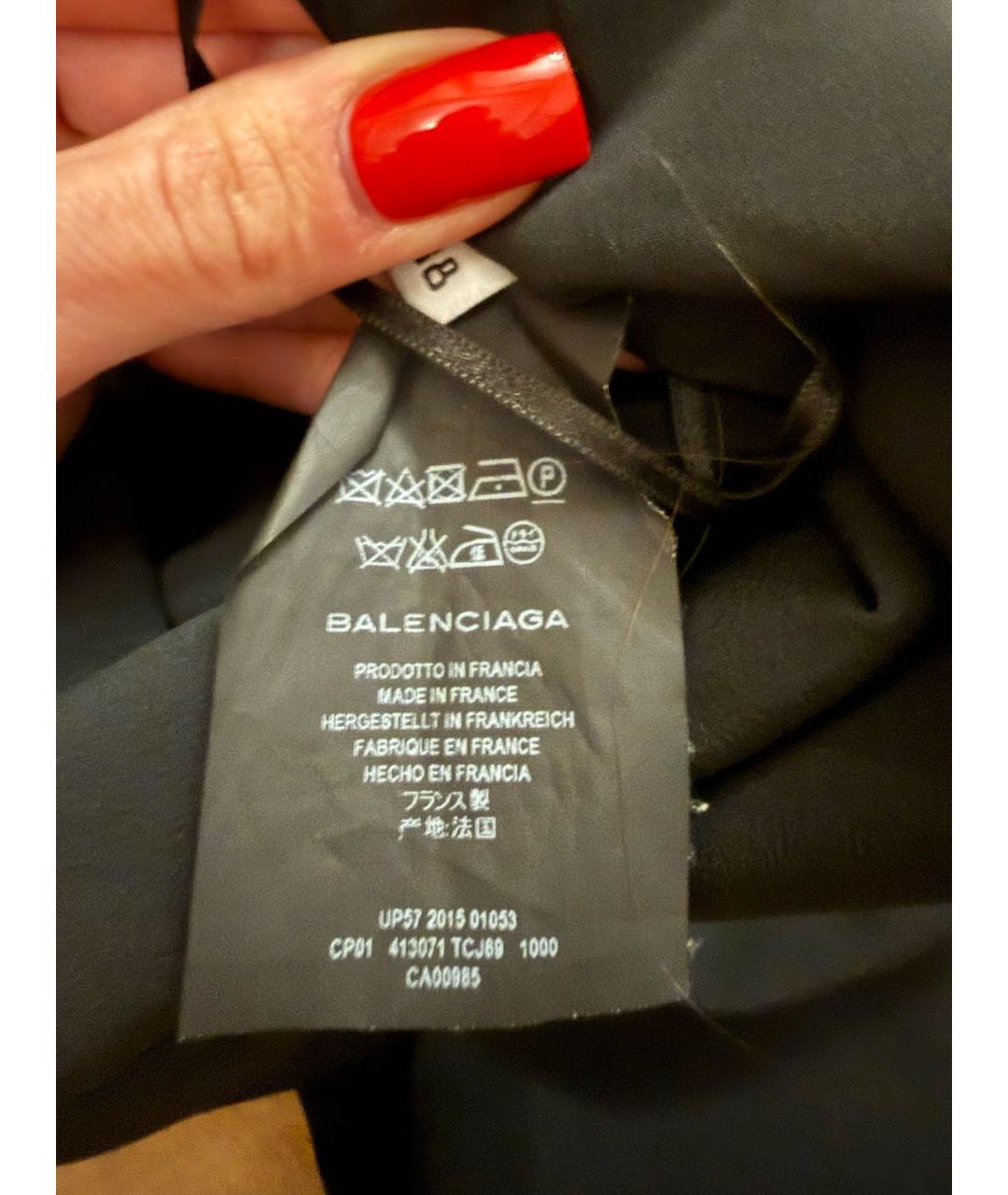 BALENCIAGA Черный комбинезон, фото 7