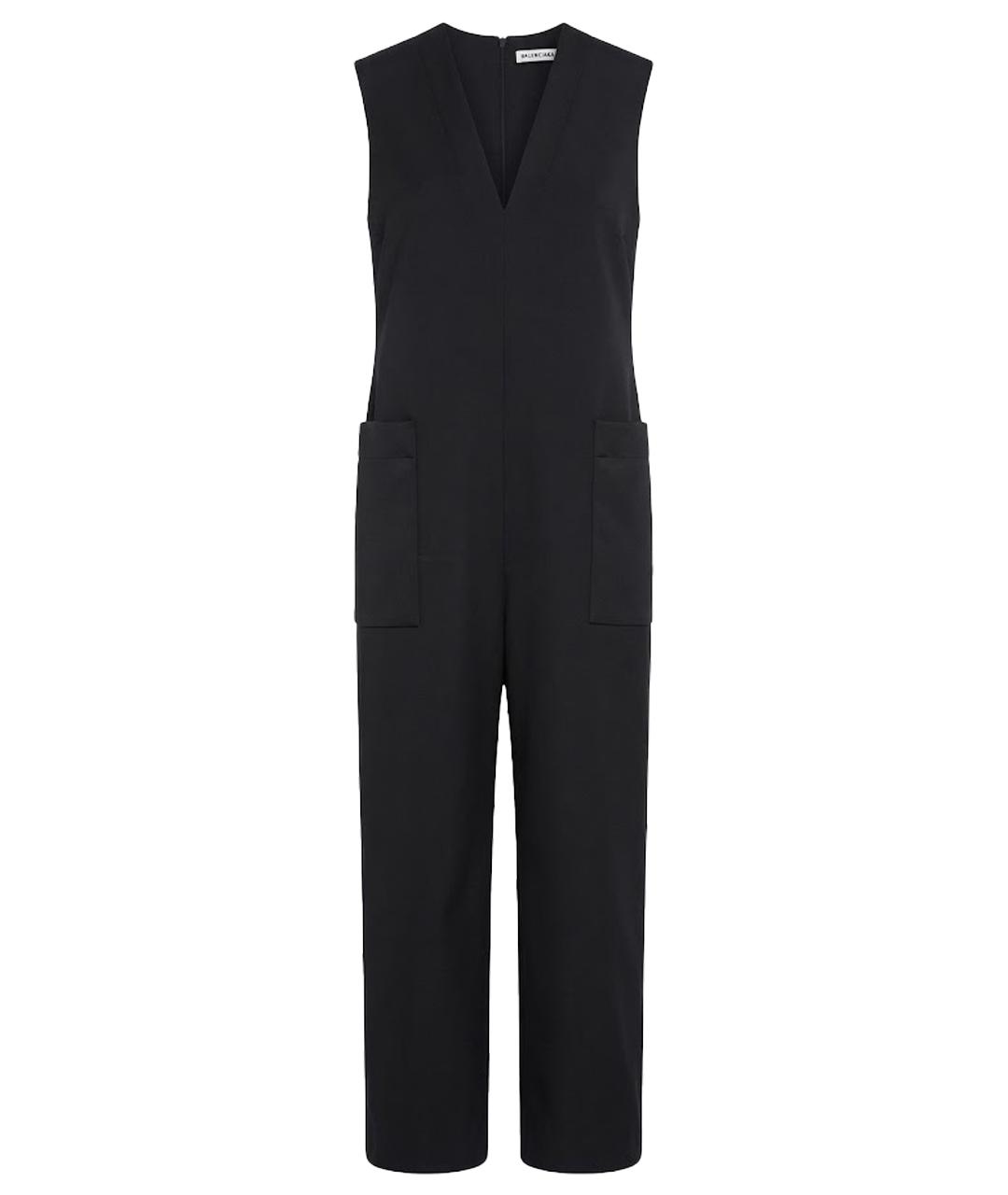 BALENCIAGA Черный комбинезон, фото 1