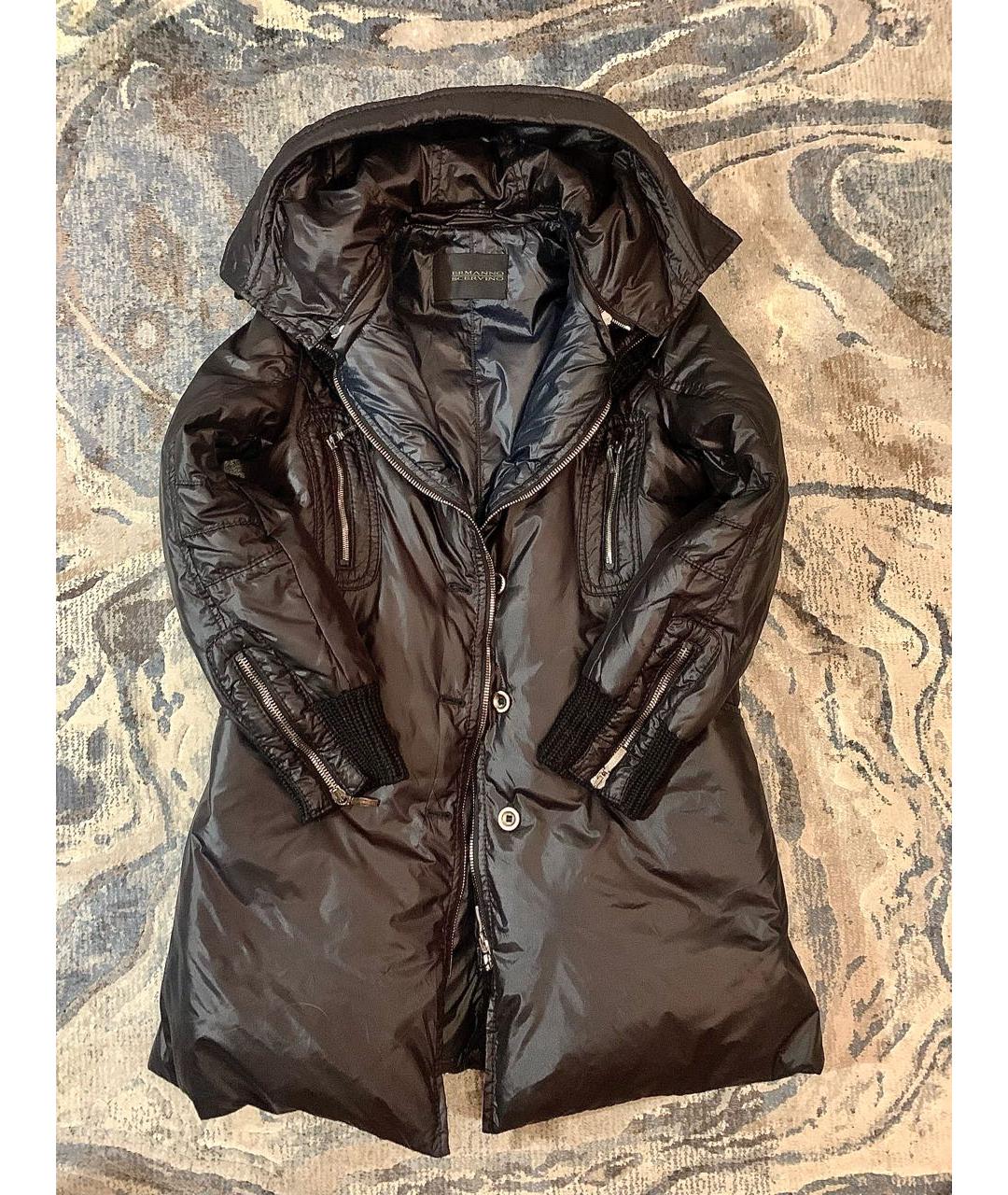 ERMANNO SCERVINO Черный пуховик, фото 5