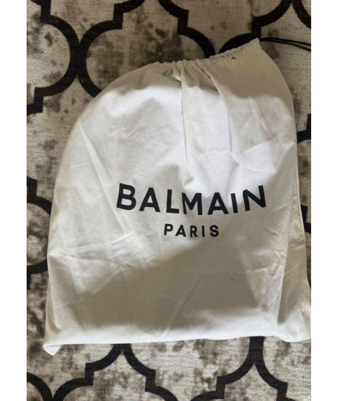 BALMAIN Черный рюкзак, фото 5