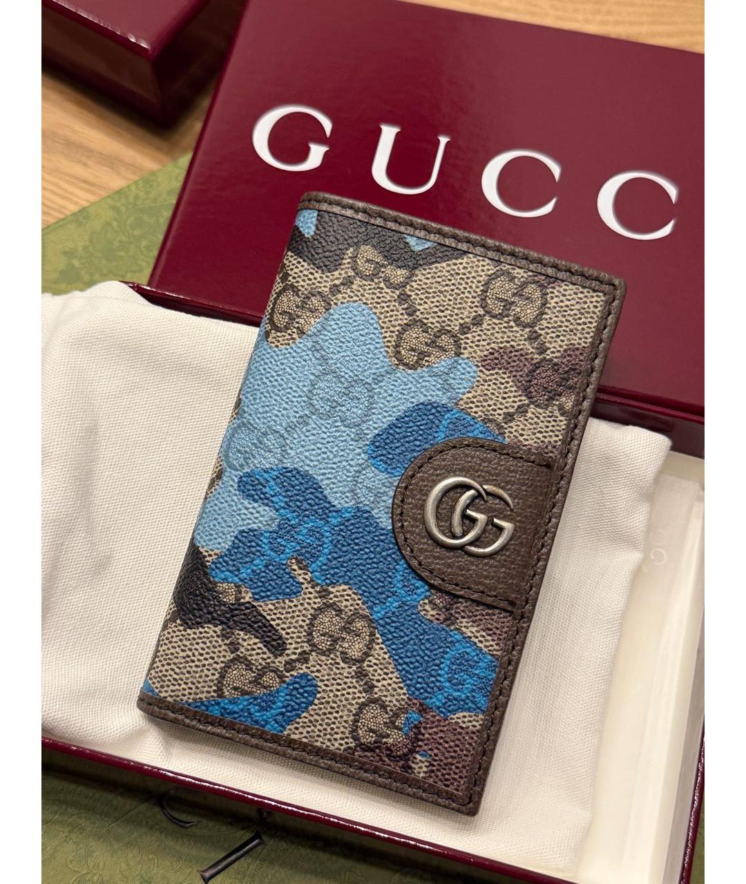 GUCCI Бежевый кардхолдер, фото 5