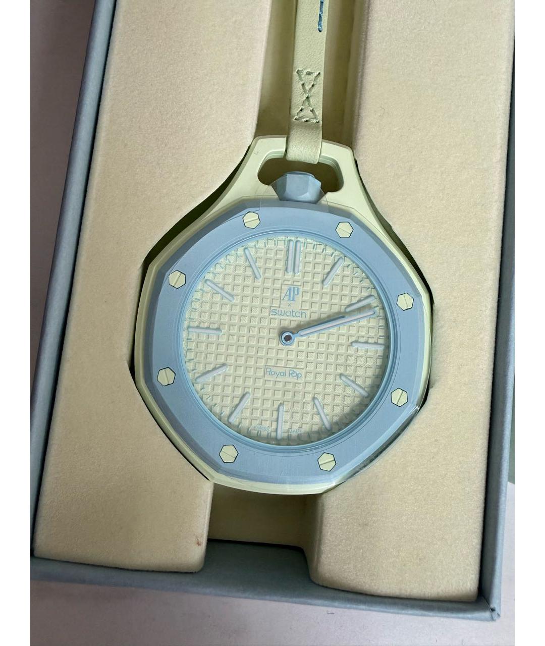 Swatch Голубые часы, фото 6