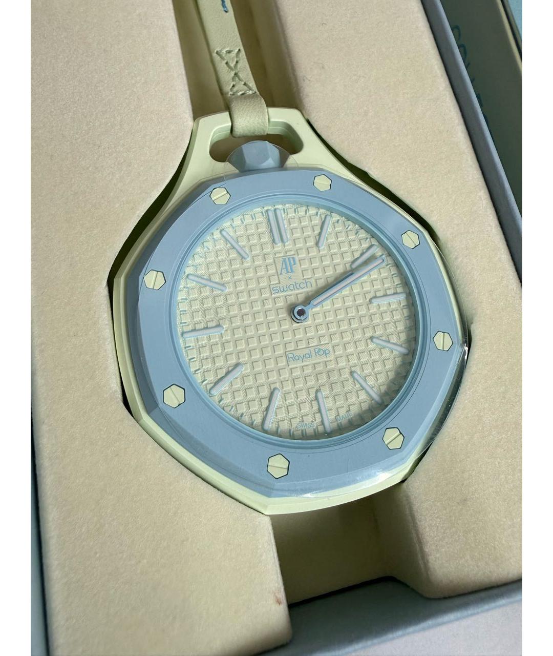 Swatch Голубые часы, фото 5