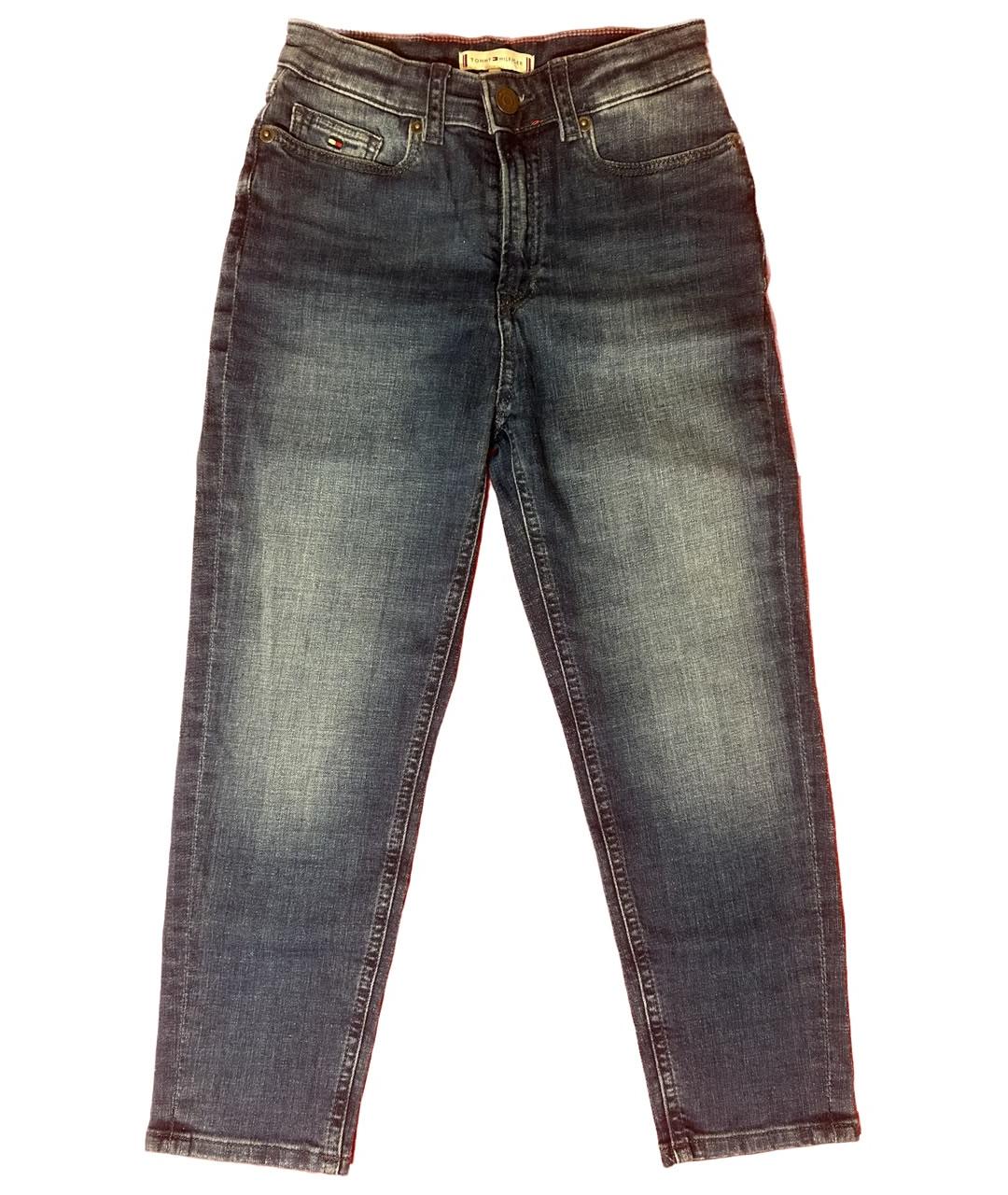 TOMMY HILFIGER Голубые хлопковые детские джинсы, фото 6