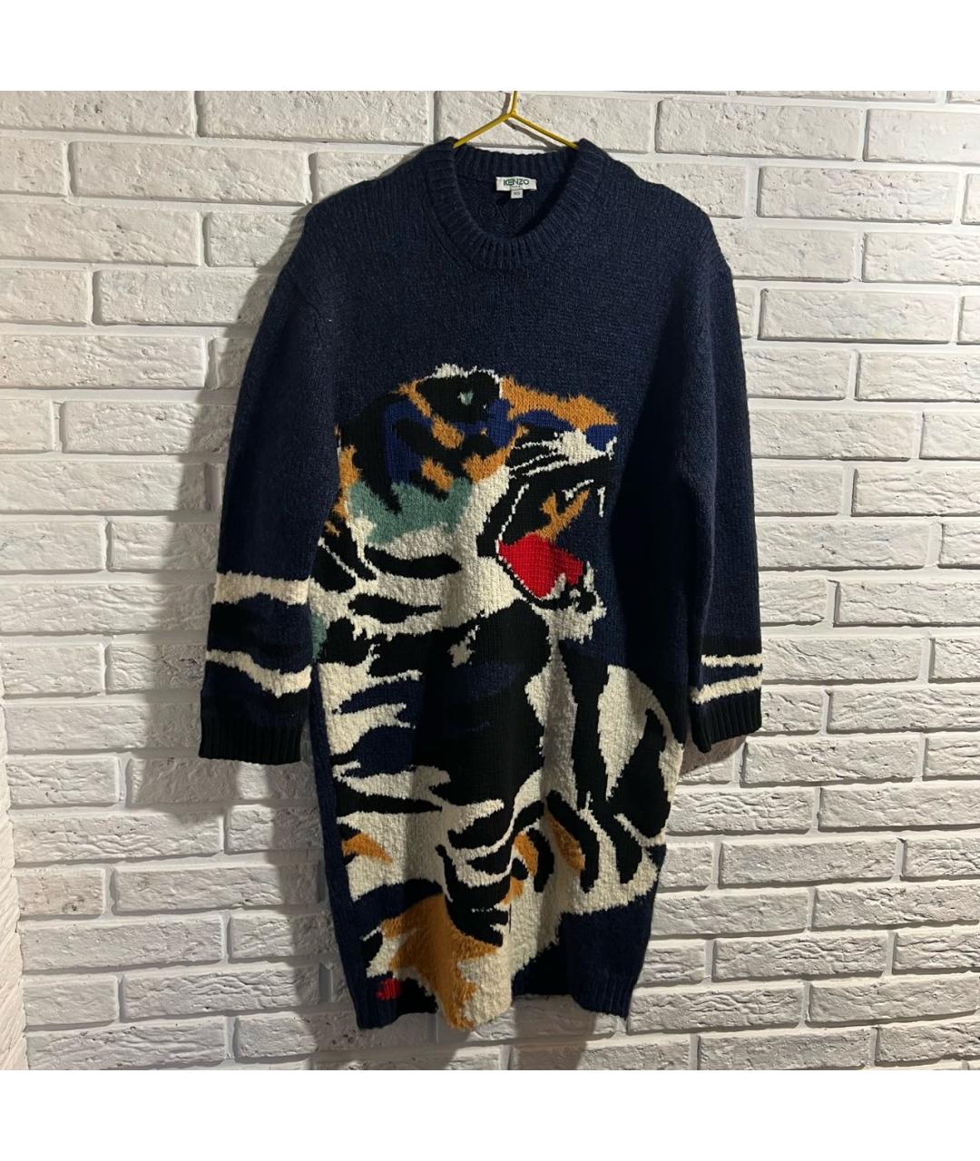 KENZO Шерстяное повседневное платье, фото 9
