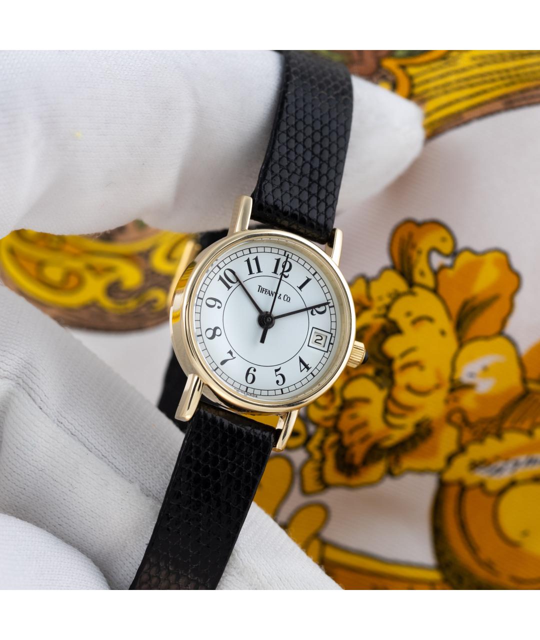 TIFFANY&CO Золотые часы из желтого золота, фото 10