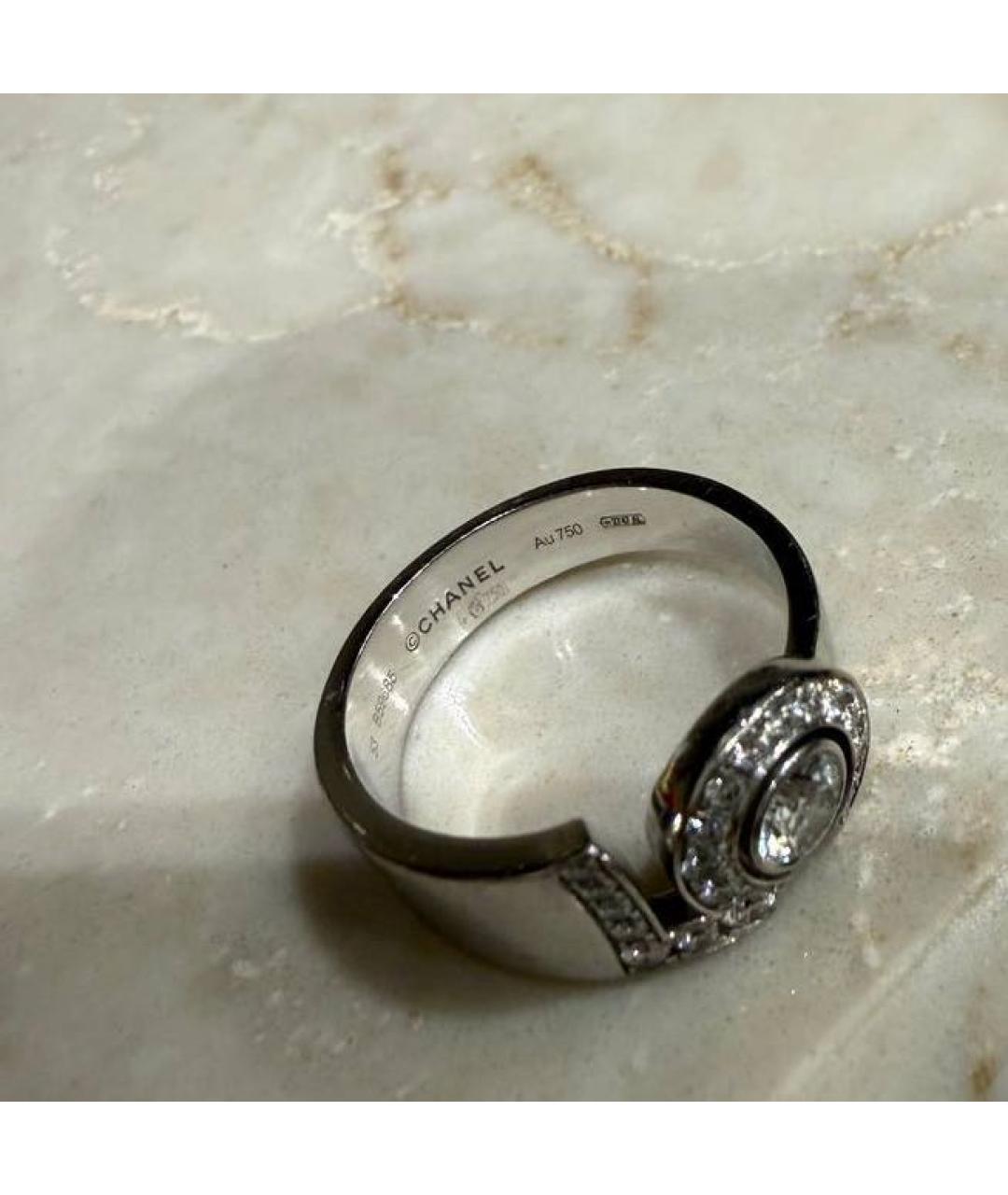 CHANEL Кольцо из белого золота, фото 3