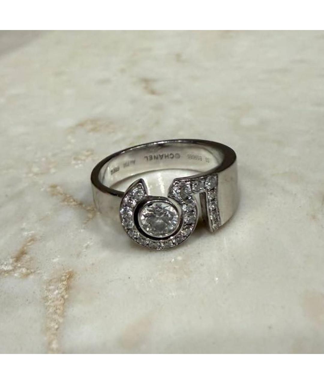 CHANEL Кольцо из белого золота, фото 4