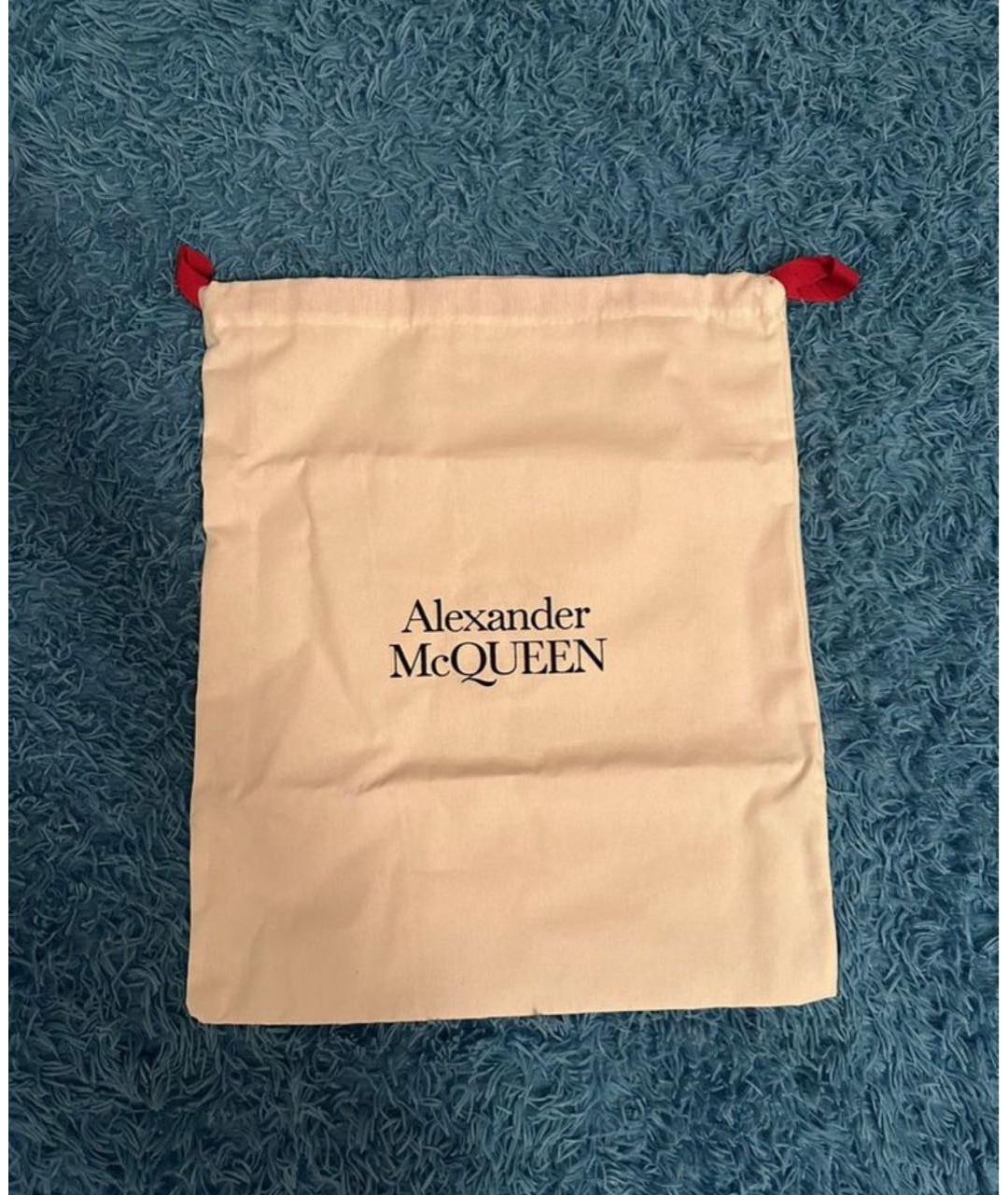 ALEXANDER MCQUEEN Черные босоножки, фото 5