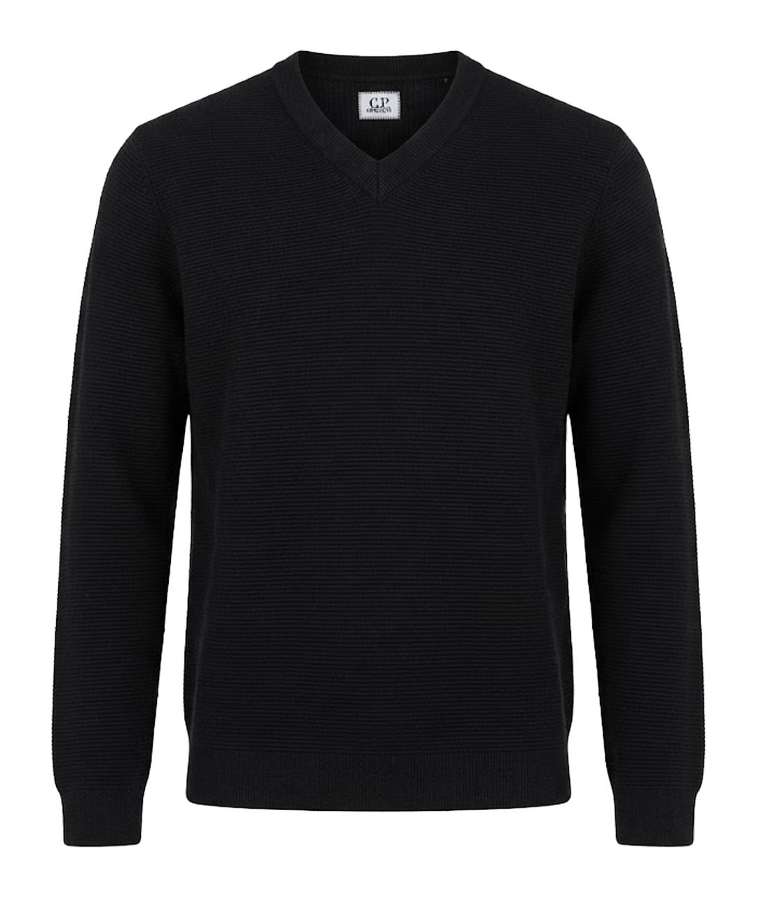CP COMPANY Черный шерстяной джемпер / свитер, фото 1