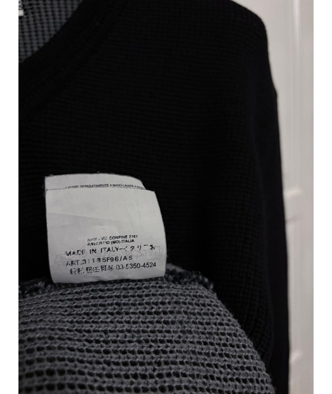 CP COMPANY Черный шерстяной джемпер / свитер, фото 6