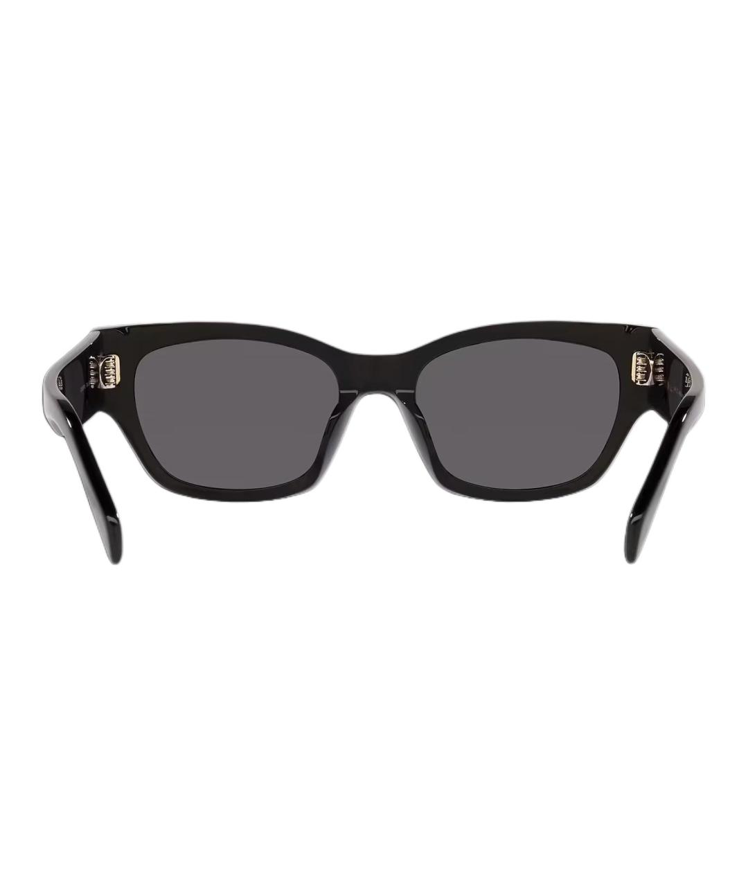 CELINE Черные пластиковые солнцезащитные очки, фото 4