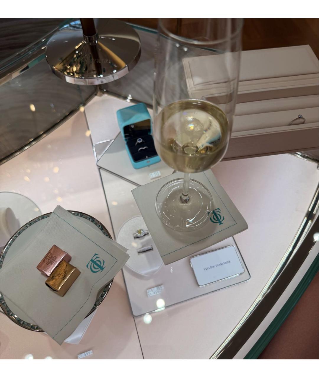 TIFFANY&CO Серебряное платиновое кольцо, фото 2