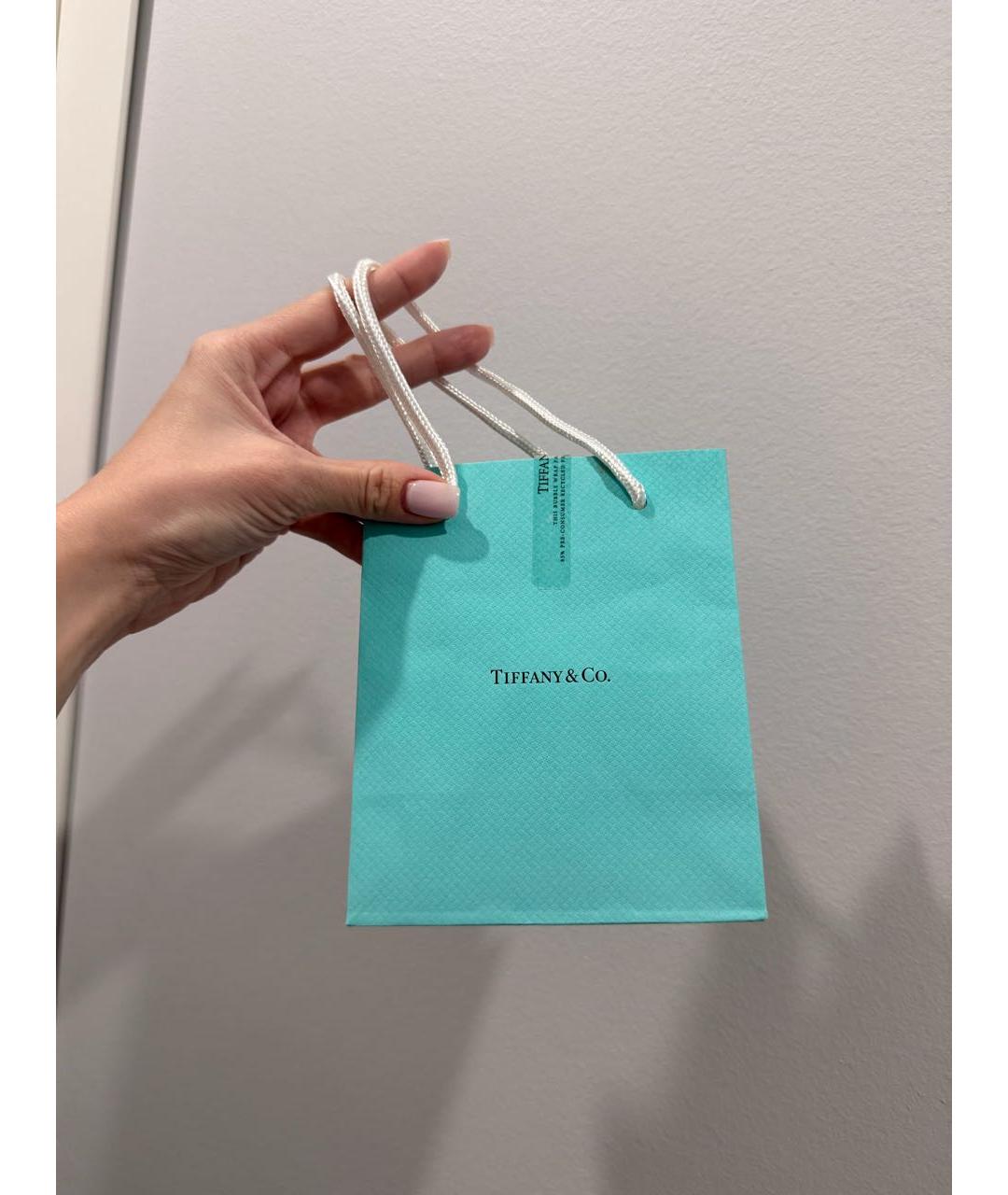 TIFFANY&CO Серебряное платиновое кольцо, фото 5