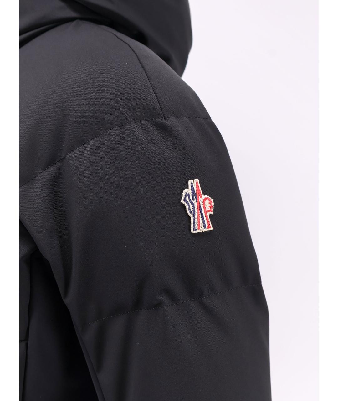 MONCLER GRENOBLE Черная полиамидовая куртка, фото 3
