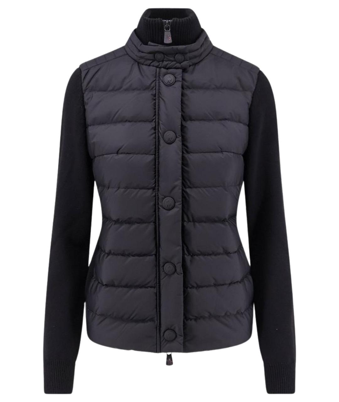MONCLER GRENOBLE Черная полиамидовая куртка, фото 1
