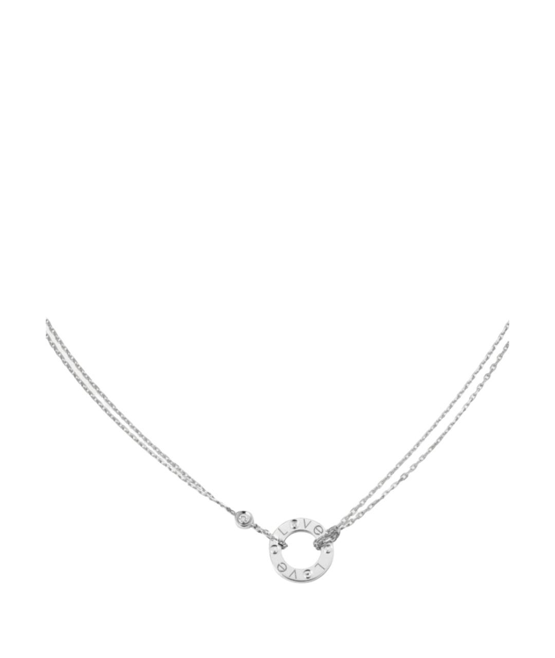 CARTIER Серебряная подвеска из белого золота, фото 1