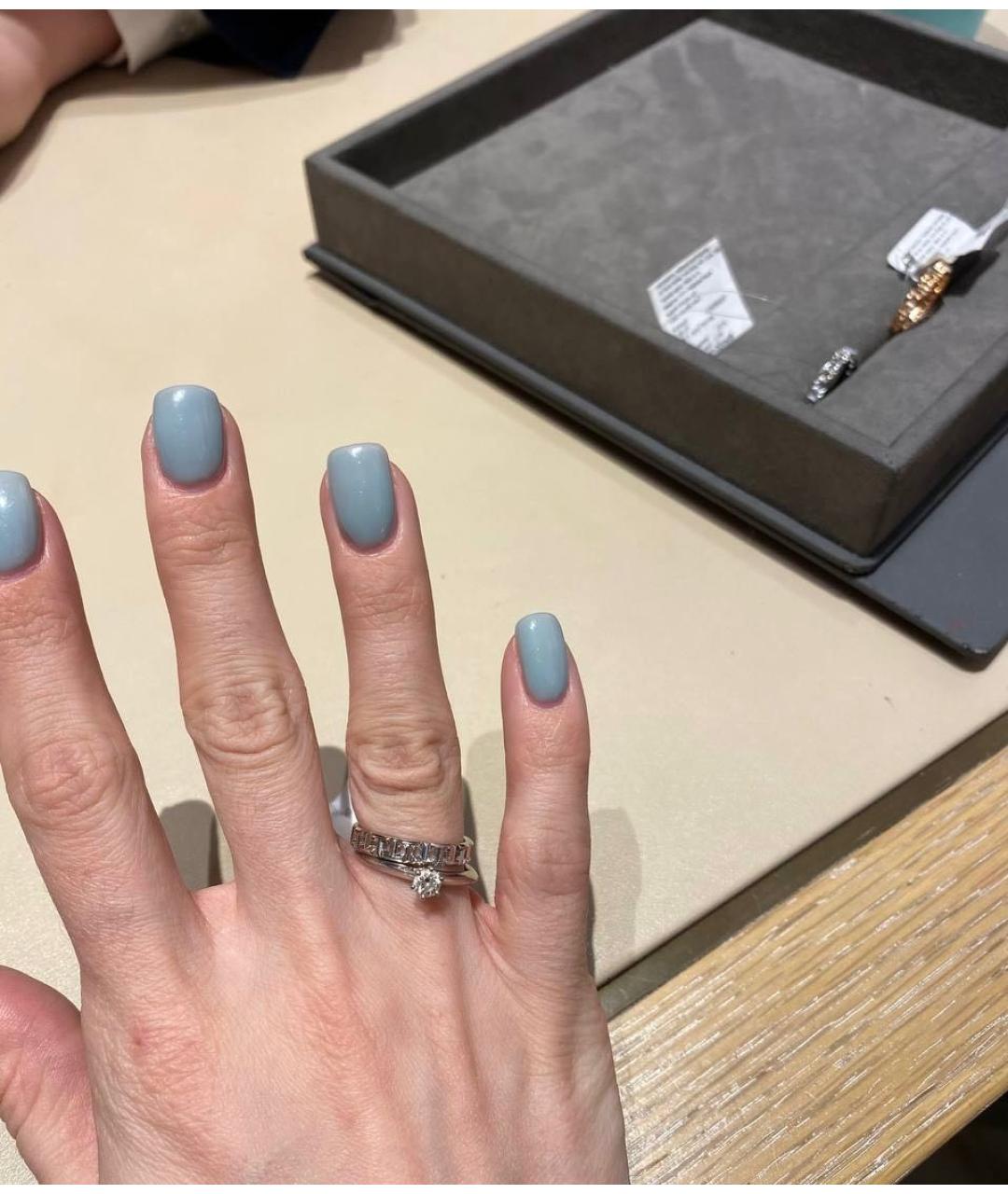 TIFFANY&CO Серебряное кольцо из белого золота, фото 4