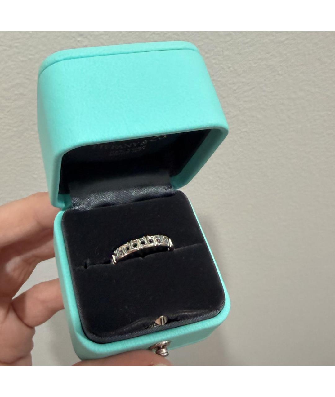TIFFANY&CO Серебряное кольцо из белого золота, фото 8