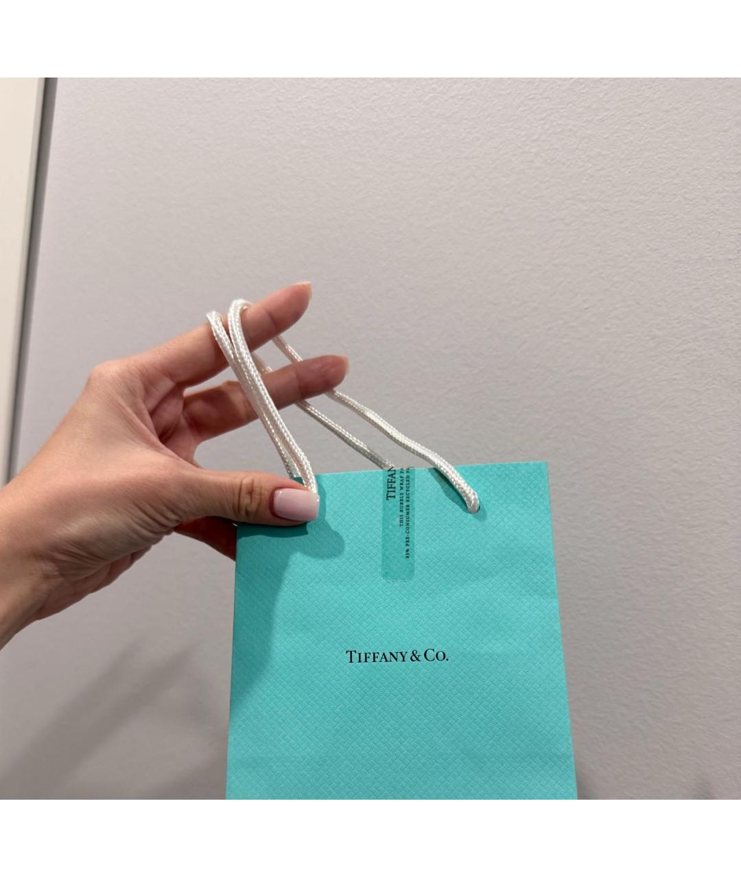 TIFFANY&CO Серебряное кольцо из белого золота, фото 7