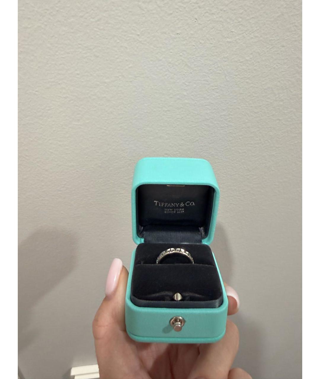 TIFFANY&CO Серебряное кольцо из белого золота, фото 2