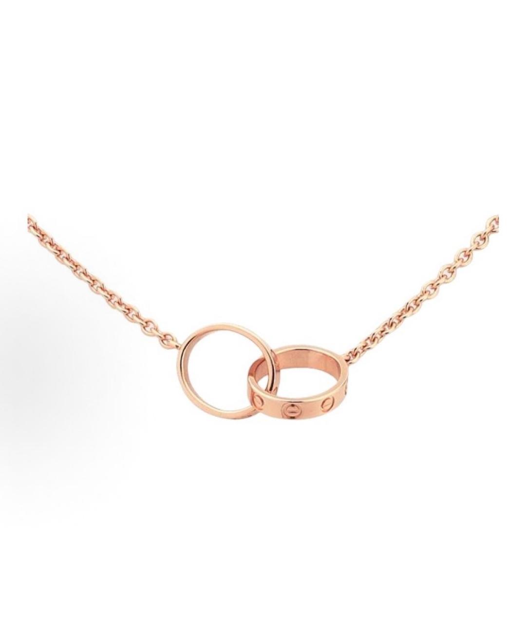 CARTIER Золотая подвеска из розового золота, фото 3