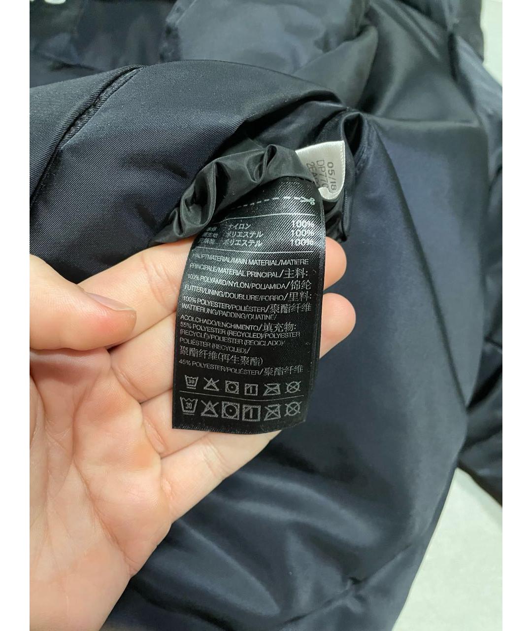 Y-3 Черная нейлоновая куртка, фото 6