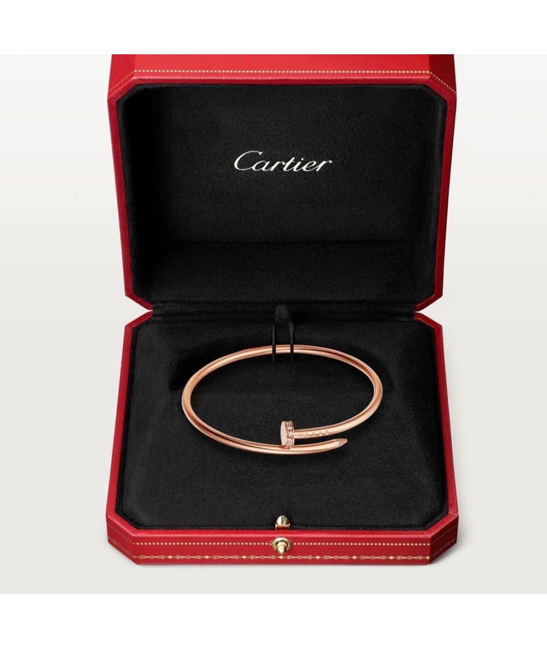 CARTIER Розовый браслет из розового золота, фото 5