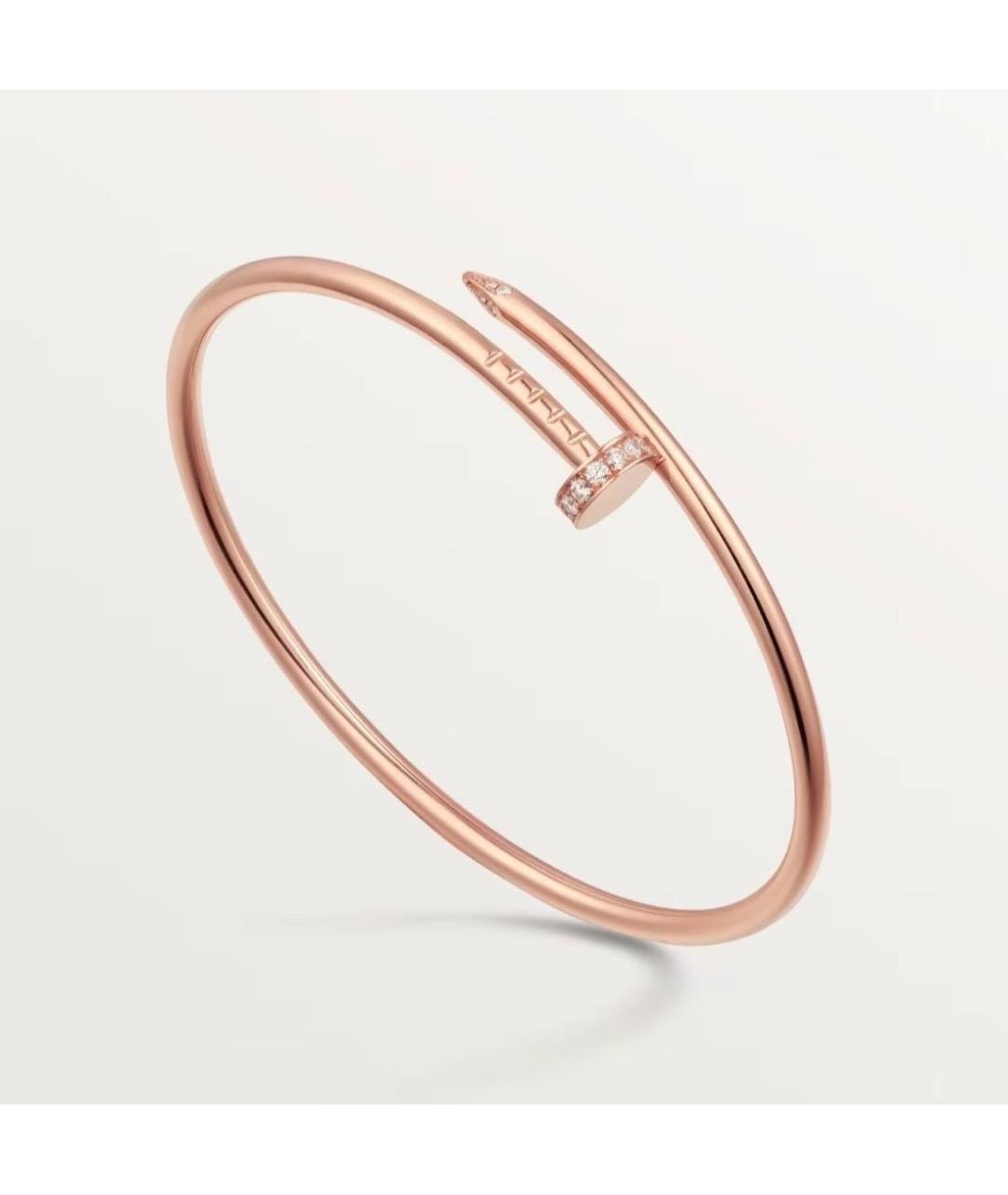 CARTIER Розовый браслет из розового золота, фото 7