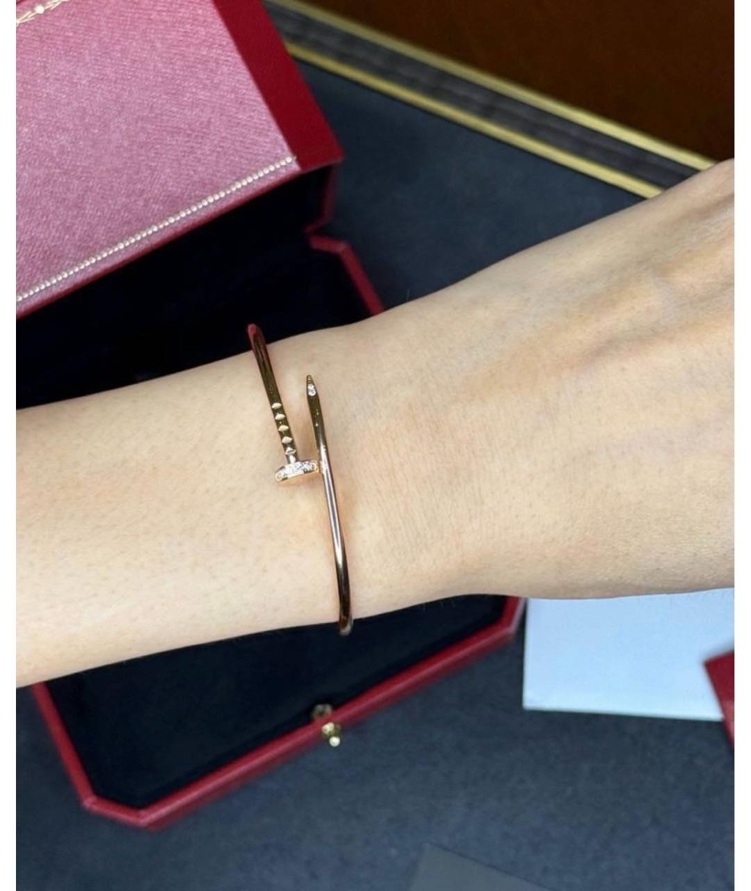 CARTIER Розовый браслет из розового золота, фото 3