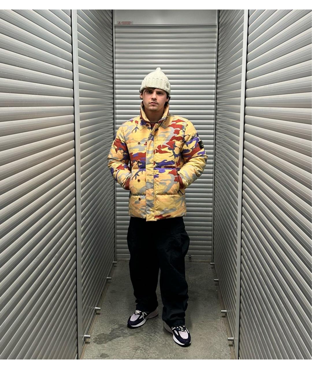 STONE ISLAND Мульти нейлоновая куртка, фото 7